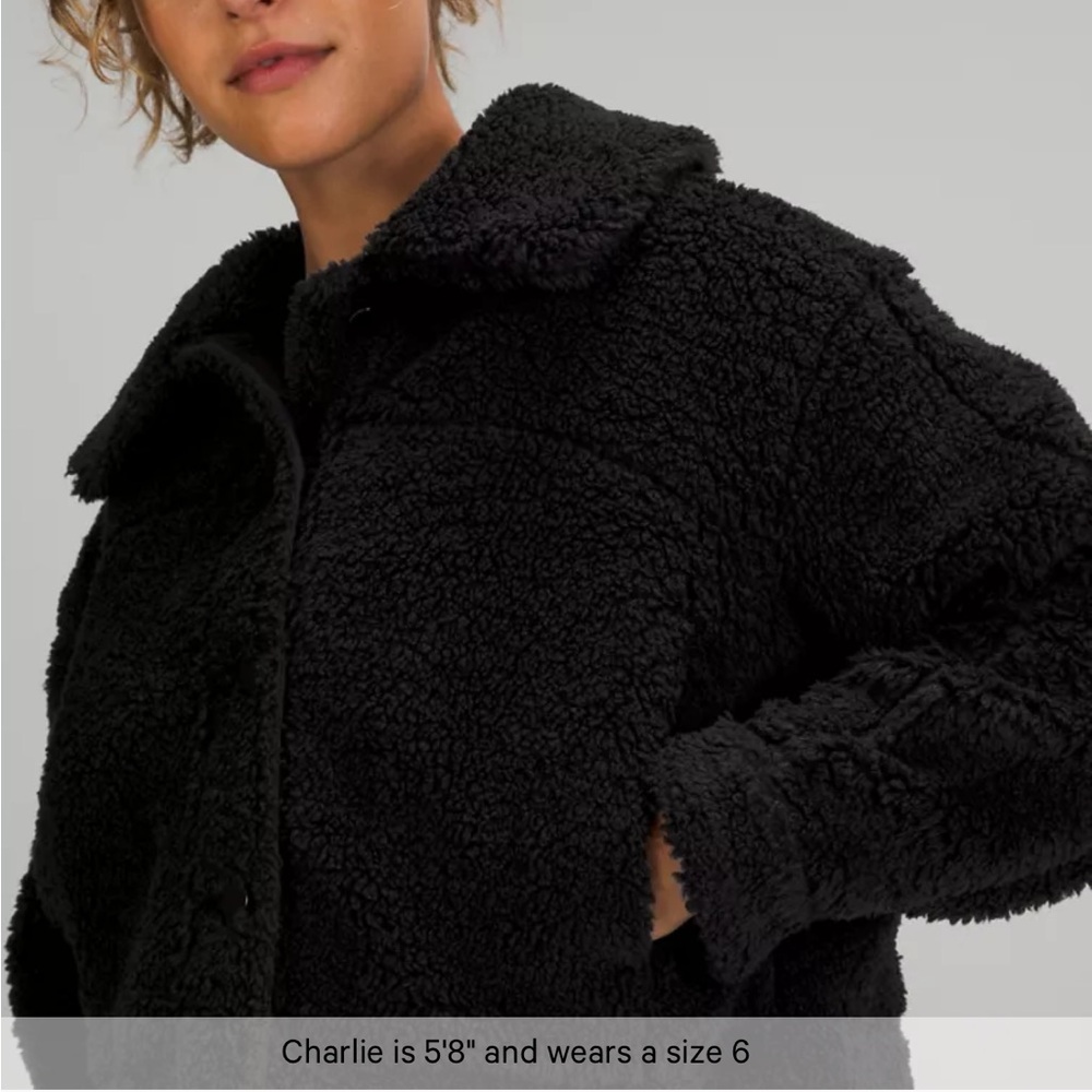 Lululemon Textured Fleece Button Jacket - image 5